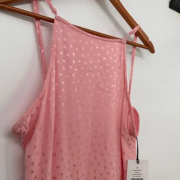 ONIA NWT Melanie Low Back Midi Dress in Pink // S - Picture 4 of 13